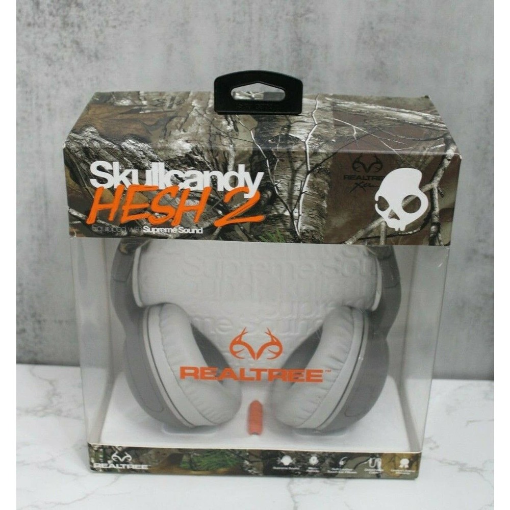Skullcandy Hesh 2 RealTree, Brand New In Box, Camo and Gray